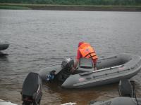 Водно-моторный фестиваль «Покатушки 2008» - лодка Антей компании Посейдон