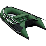 Надувная лодка ПВХ HDX CARBON 240 цвет зелёный-камуфляж