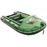 Надувная лодка ПВХ HDX HELIUM 300 AirDek Цвет Зеленый